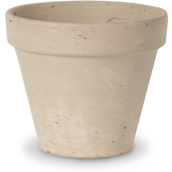 YELLOW Granite Marble Clay Pots & Saucers