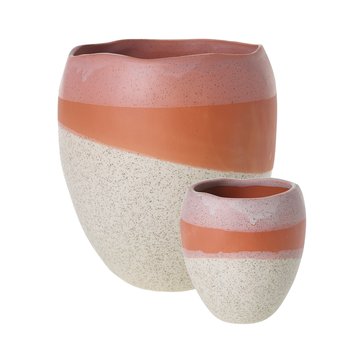 Rose Accent Decor Pepe Ceramic Pot Small Rose Accent Decor Pepe Ceramic Pot Small