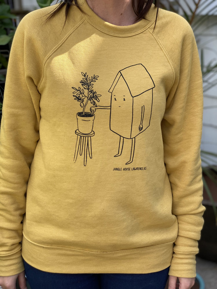 Mustard House Sweatshirt by Rachel Sandle