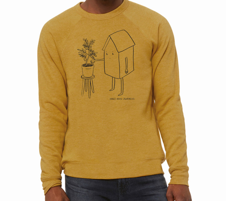 Mustard House Sweatshirt by Rachel Sandle