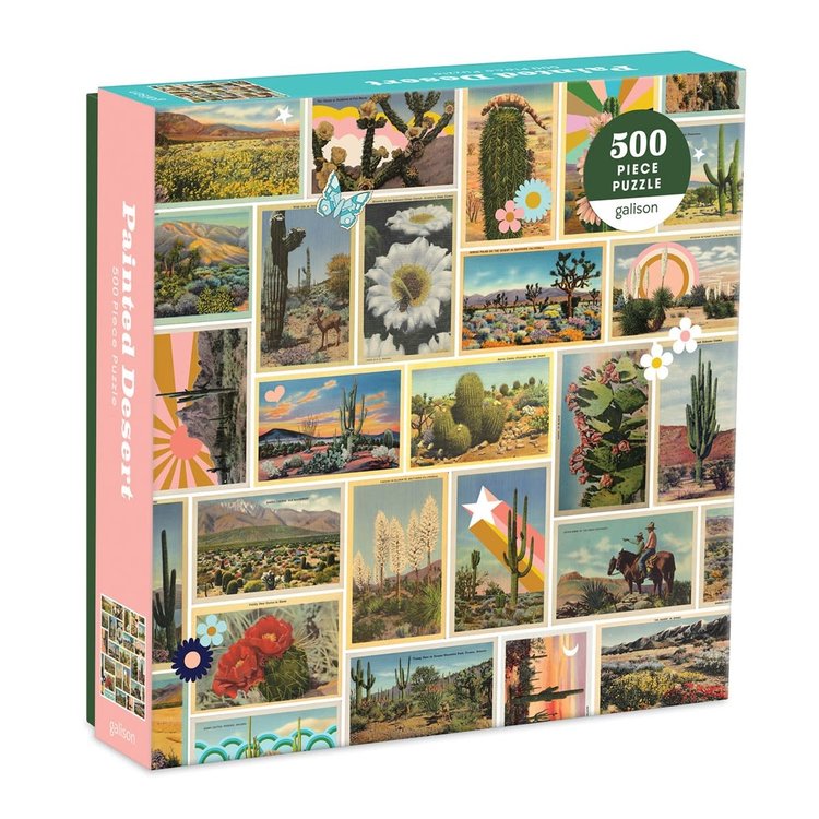 YELLOW Painted Desert 500 Piece Puzzle