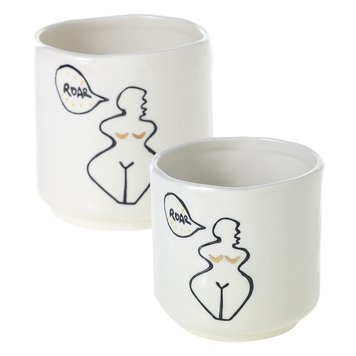 YELLOW Hear Me Roar Pot