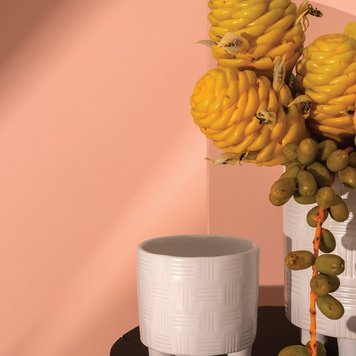 YELLOW Morrow Footed Pots