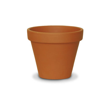 Tiny Terracotta Pot, 0.5"