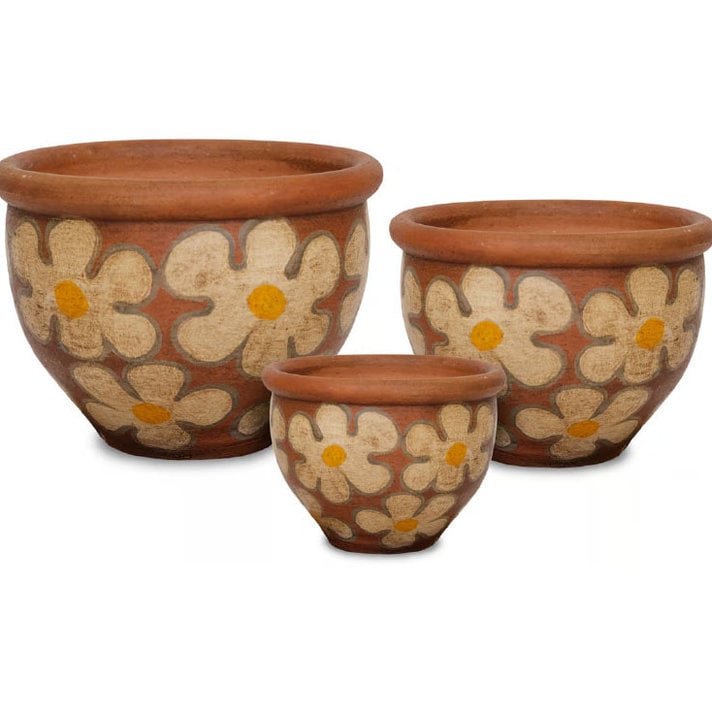 Extra Large Terracotta Pot and Saucer – MARCH