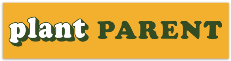 YELLOW Plant Parent Sticker