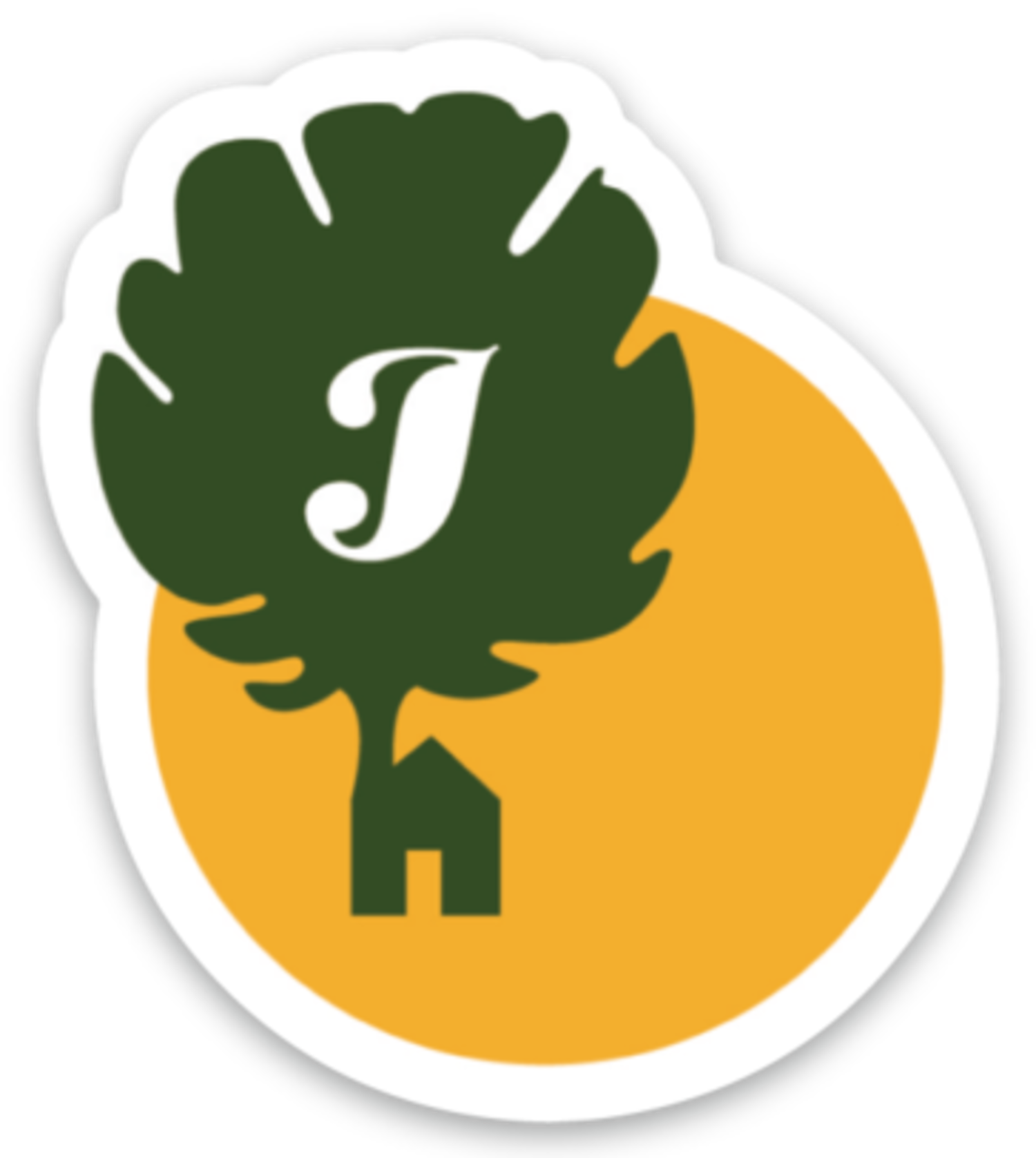Jungle House Logo Stickers - Jungle House