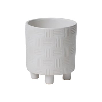 YELLOW Morrow Footed Pot, 5"