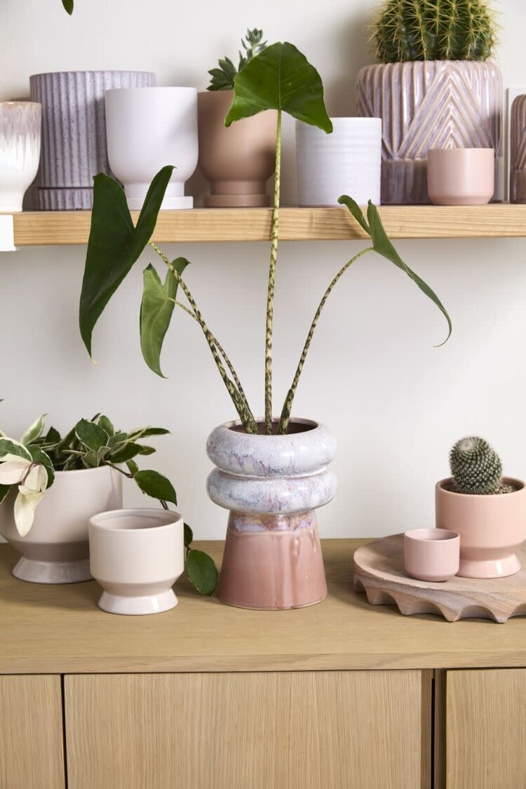 YELLOW Lefkara Tall Pot 6 inch