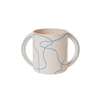 YELLOW Maritza Handled Pot 10 inch