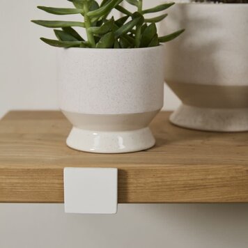 YELLOW Pasadena Pot White Speckle 4 inch