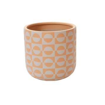 YELLOW Sun Dial Pot 16 inch