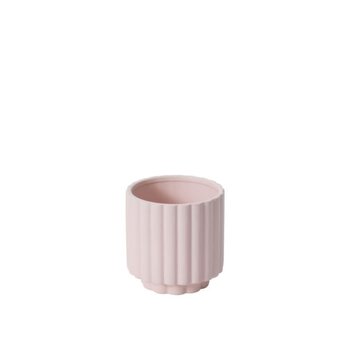YELLOW Carmen Pot Light Pink Blush 4 inch