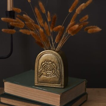 YELLOW Love You to Death Bud Vase 4 x 4