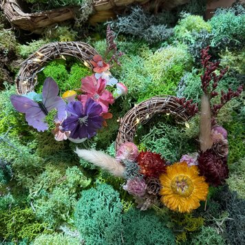 Permanent Activity | Fall Fairy Wreaths