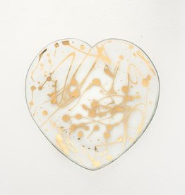 Annie Glass Jaxson Heart Plate