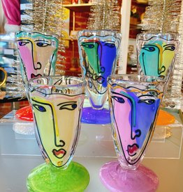 Painted Juice Glasses