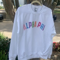 Sorority White Sweatshirt