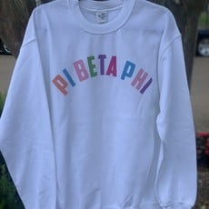 Sorority White Sweatshirt