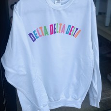 Sorority White Sweatshirt