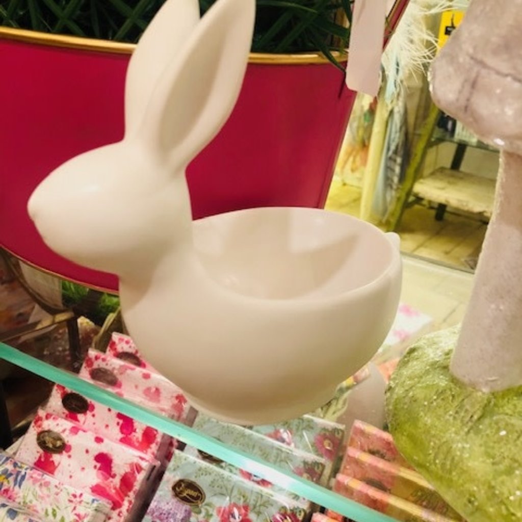 103-10044 white rabbit bowl - mini