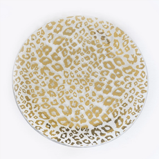 Annie Glass C106G 10 1/2" round plate
