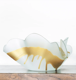Annie Glass Splatter Sculpture