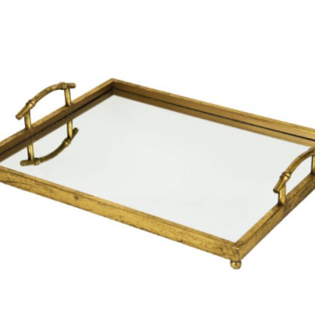 fxt106 Rectangular Mirrored Tray