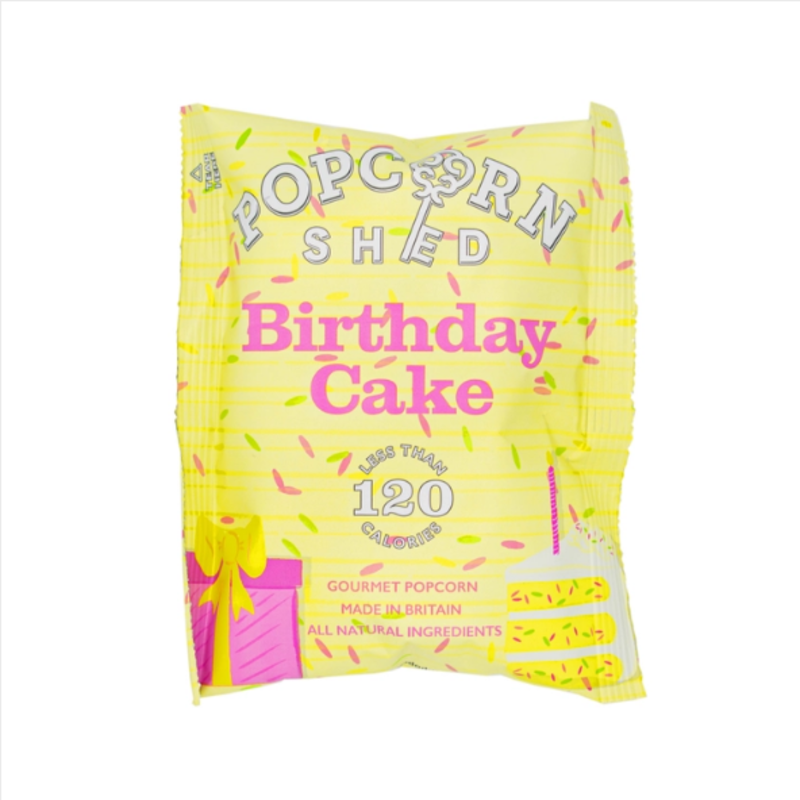 Birthday Cake Gourmet Popcorn Snack Pack 24g