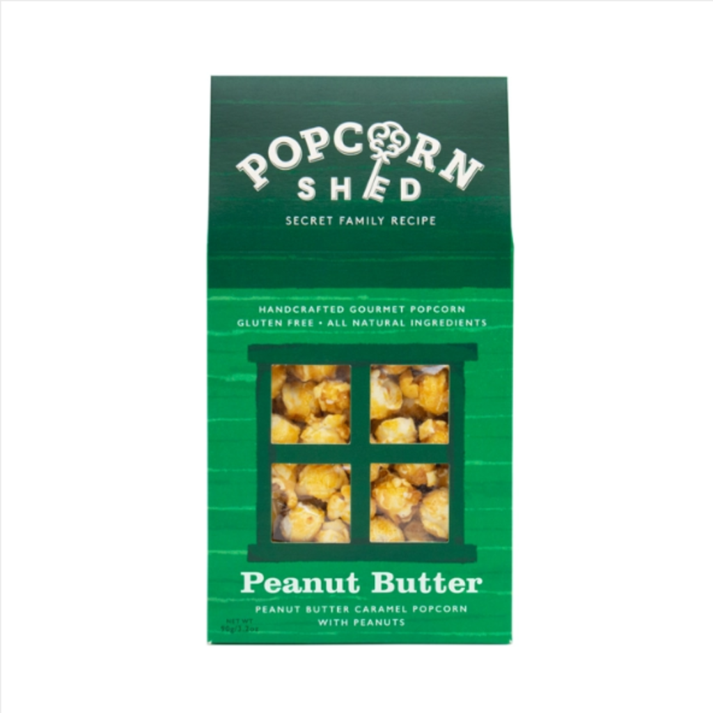 Peanut Butter Gourmet Popcorn 90g Shed