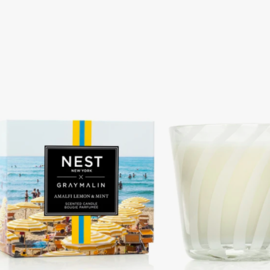 Nest x Gray Amalfi Lemon & Mint 3 wick candle