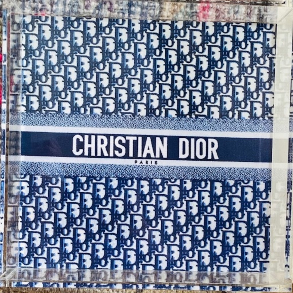 8x8 Christian Dior Blue tray