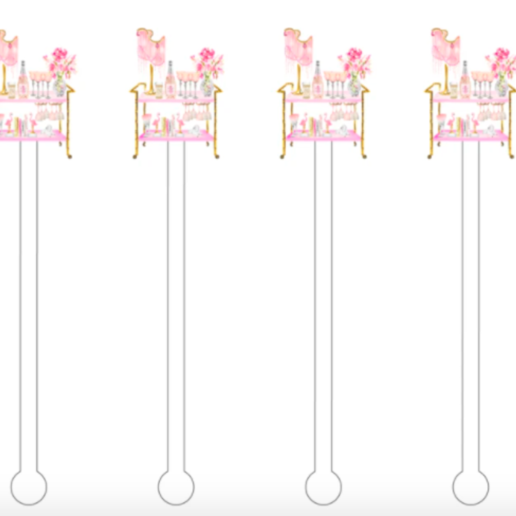 Flamingo Shi Shi Bar Cart Sticks