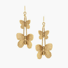 Gold Bella Butterfly earring