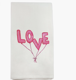 Love Balloons Dishtowel