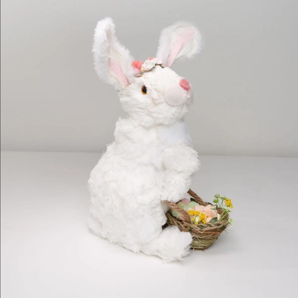 Bunny Holding Basket