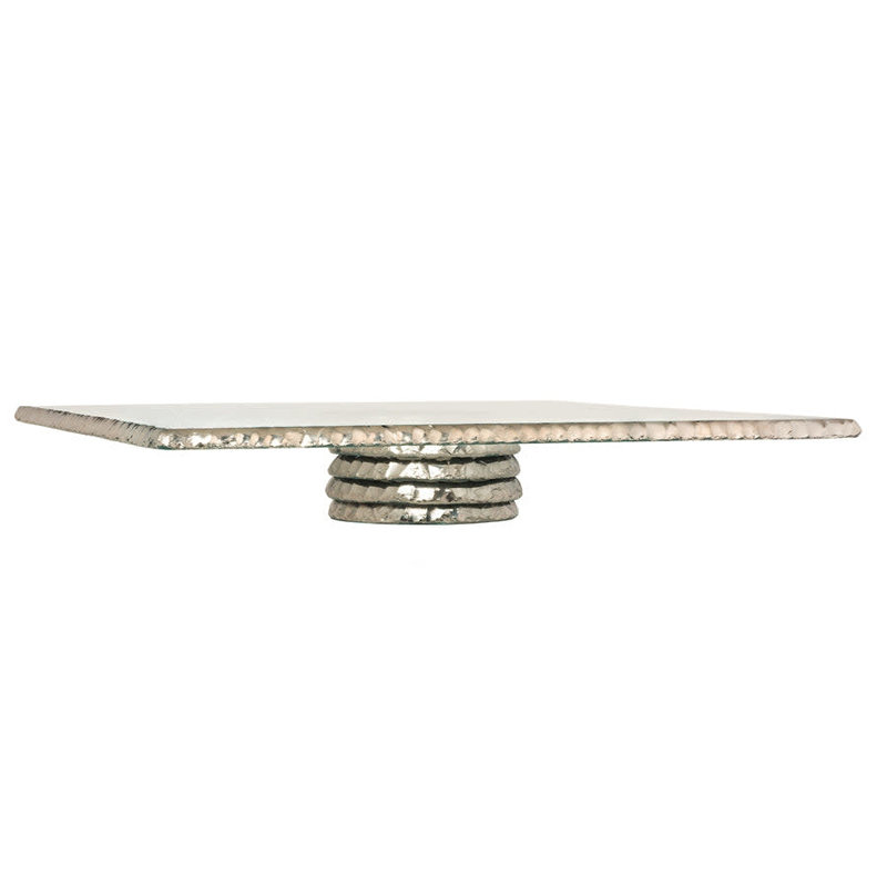 Annie Glass Square Pedestal Cake Stand