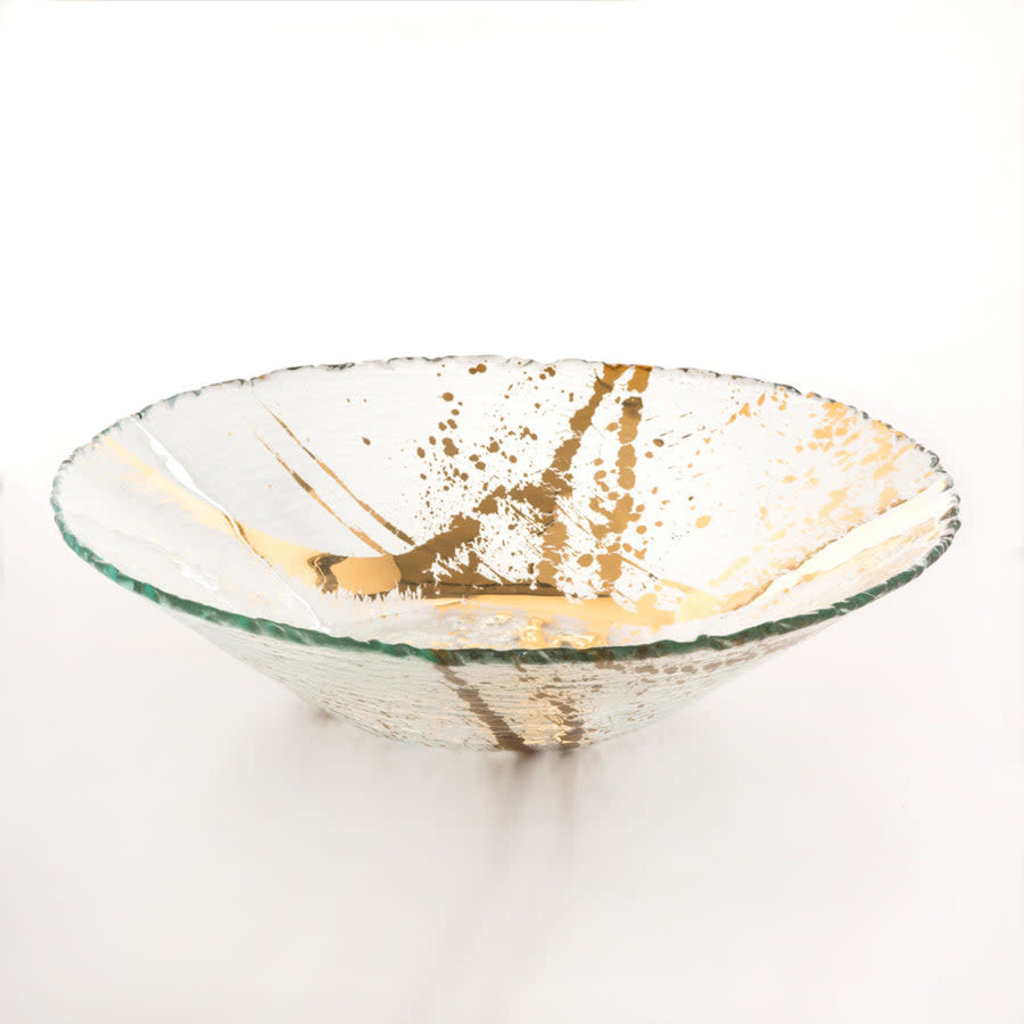 Annie Glass Jaxson 13 1/2 " Large Serving Bowl