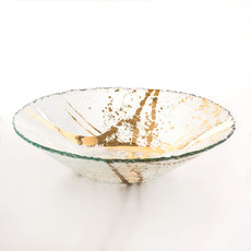 Annie Glass Jaxson 13 1/2 " Large Serving Bowl