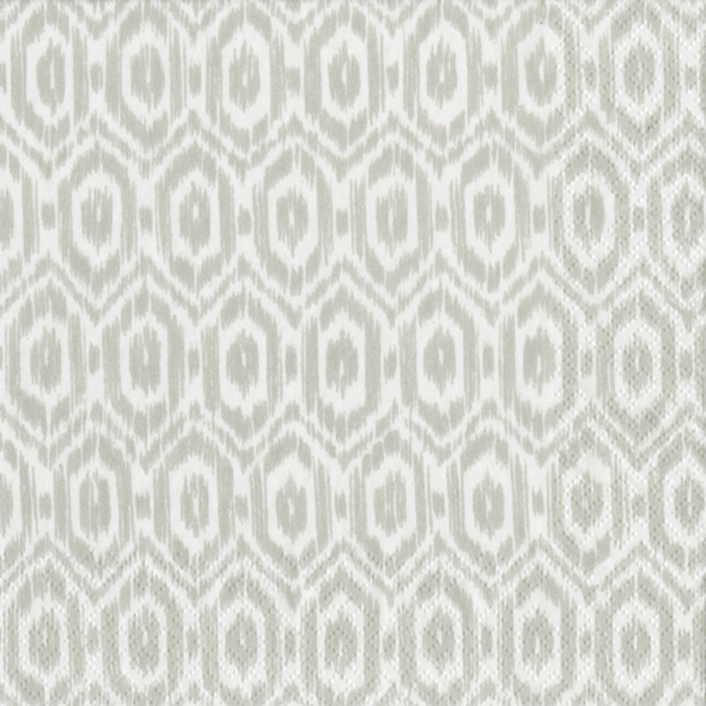 15235C Amala Ikat Grey Cocktail Napkin