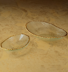 Clear Textured Bowl - Large