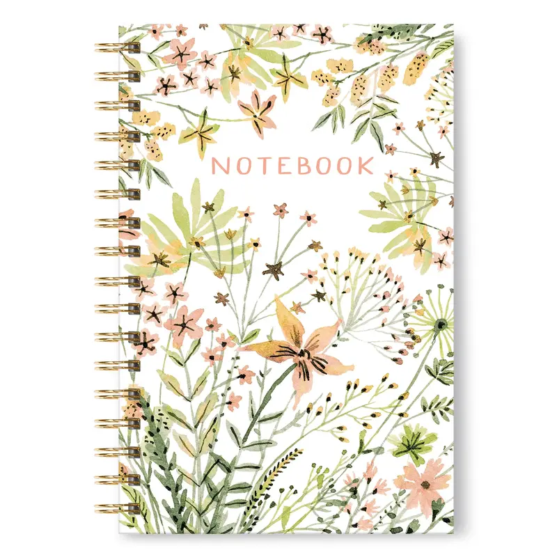 Wildflowers Medium Spiral Notebook