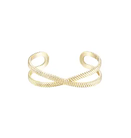 Eclipse Cuff Bracelet - Gold