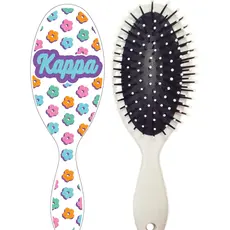 Sorority Floral Hairbrush