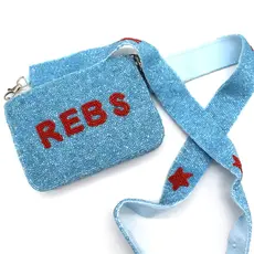 Ole Miss Stadium Approved Crossbody - Powder Blue