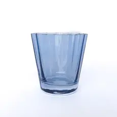 Estelle Colored Glass Cobalt Blue Sunday Low Ball