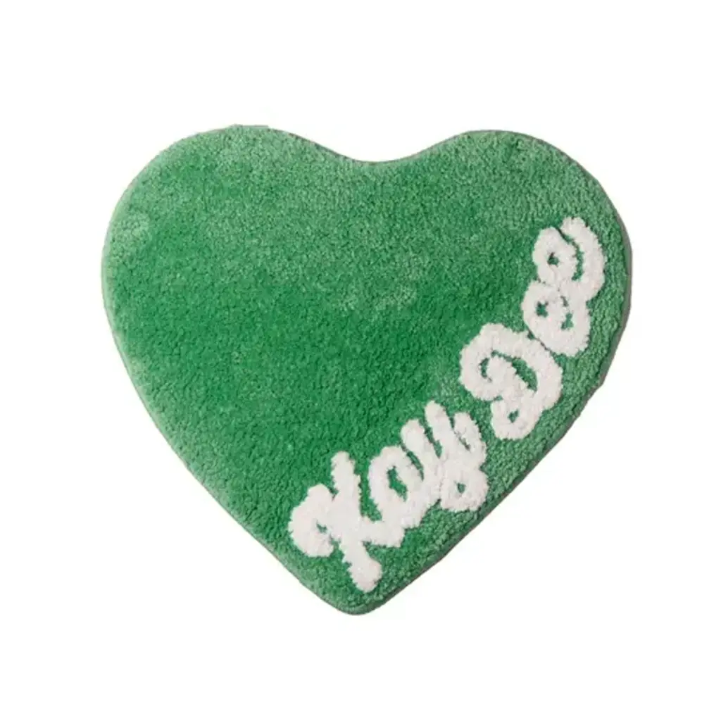 Sorority Heart Shaped Mini Rug