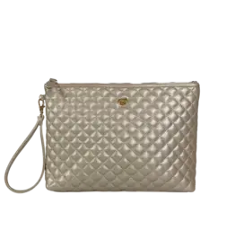 Sm Makeup Case - Pearl Quilted