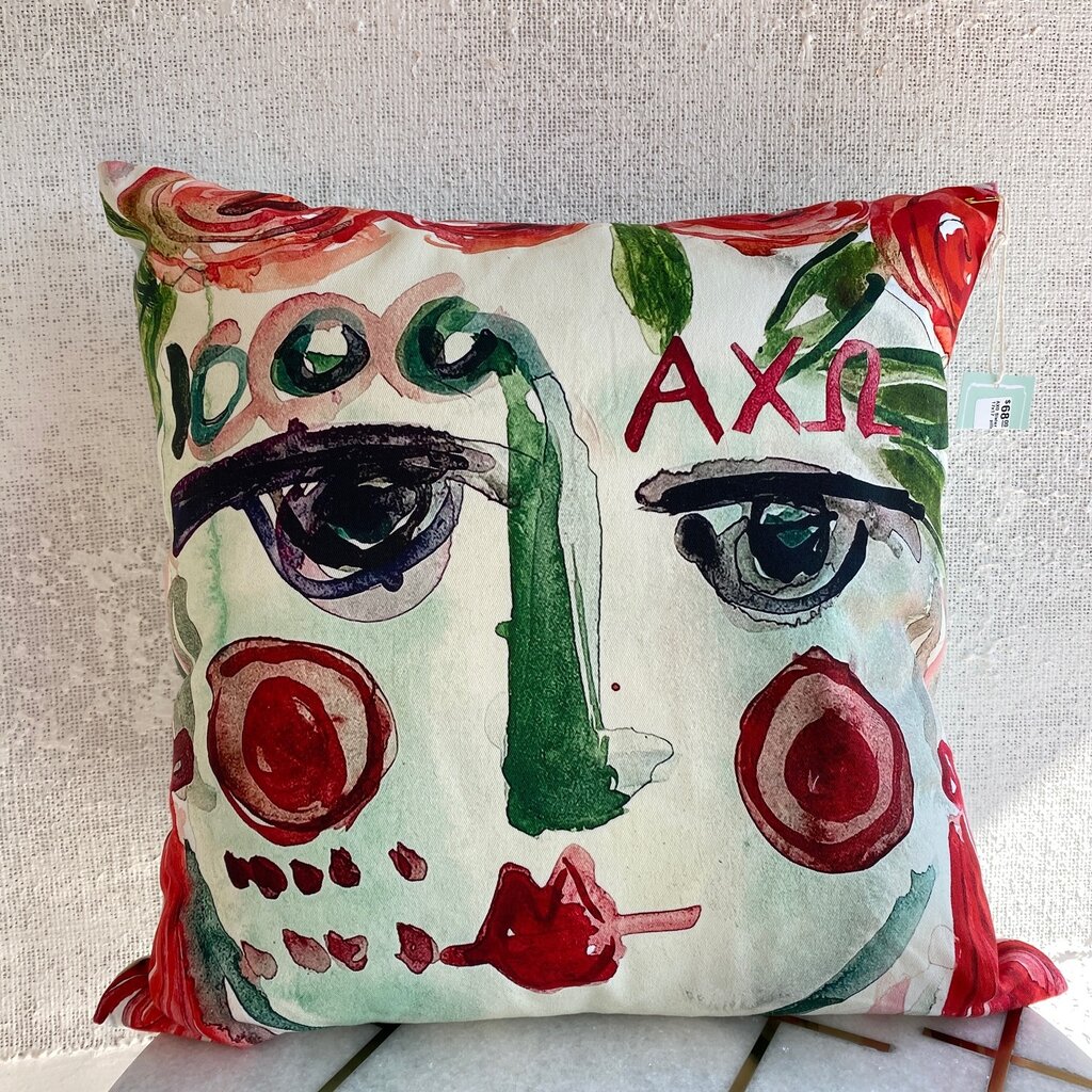 Sister Face Pillow 18x18