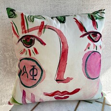 Sister Face Pillow 18x18